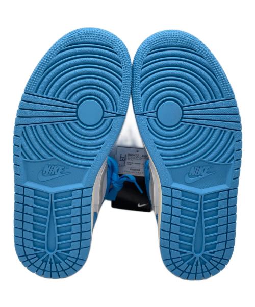 NIKE（ナイキ）NIKE (ナイキ) ミッドカットスニーカー グレー×UNCブルー サイズ:23 未使用品の古着・服飾アイテム