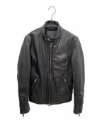 JACKROSE ANTIQUEジャックローズ アンティーク）の古着「シングルライダースジャケット」｜ブラック