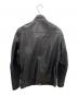 JACKROSE ANTIQUE (ジャックローズ アンティーク) シングルライダースジャケット ブラック サイズ:3：8000円