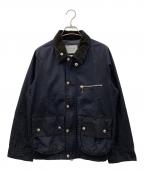 MARKWAREマーカウェア）の古着「オイルドジャケット」｜ネイビー