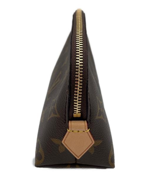 LOUIS VUITTON（ルイ ヴィトン）LOUIS VUITTON (ルイ ヴィトン) コスメポーチ ブラウンの古着・服飾アイテム