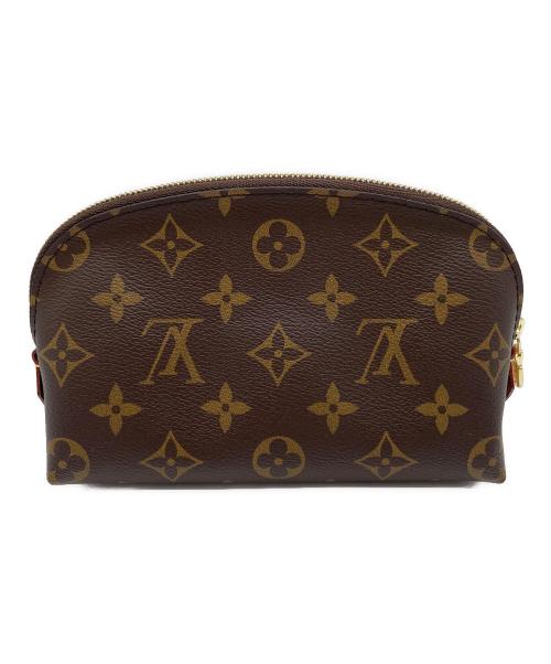 LOUIS VUITTON（ルイ ヴィトン）LOUIS VUITTON (ルイ ヴィトン) コスメポーチ ブラウンの古着・服飾アイテム
