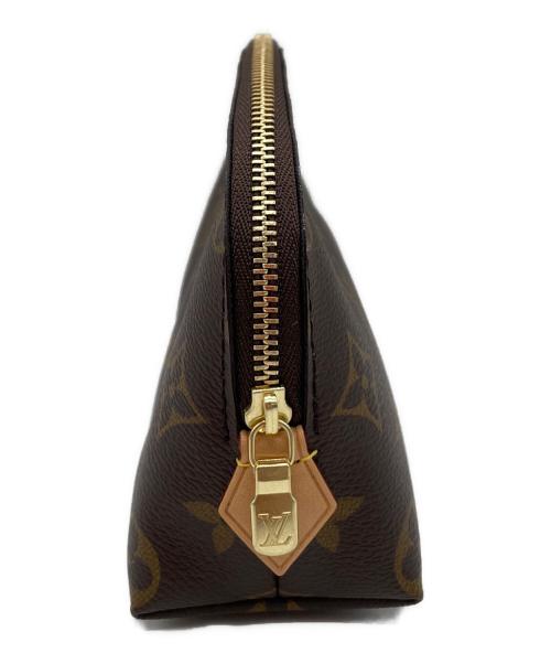 LOUIS VUITTON（ルイ ヴィトン）LOUIS VUITTON (ルイ ヴィトン) コスメポーチ ブラウンの古着・服飾アイテム