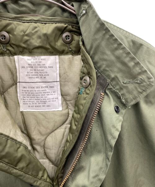US ARMY（ユーエスアーミー）US ARMY (ユーエスアーミー) M-65 フィールドパーカー (PARKA, MAN'S, M-65) オリーブ サイズ:XSの古着・服飾アイテム