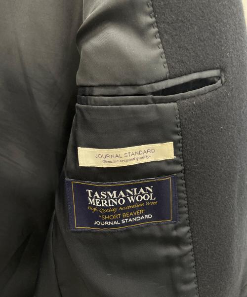 JOURNAL STANDARD（ジャーナルスタンダード）JOURNAL STANDARD (ジャーナルスタンダード) タスマニアンメリノウールチェスターコート ネイビー サイズ:Ｍの古着・服飾アイテム