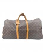 LOUIS VUITTONルイ ヴィトン）の古着「トラベルバッグ」｜ブラウン