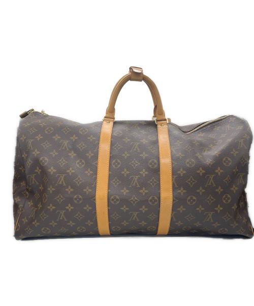 LOUIS VUITTON（ルイ ヴィトン）LOUIS VUITTON (ルイ ヴィトン) トラベルバッグ ブラウンの古着・服飾アイテム