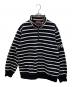 SUPREME（シュプリーム）の古着「ハーフジップスウェット」｜ホワイト×ブラック