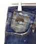 中古・古着 DSQUARED2 (ディースクエアード) スキニーデニムパンツ インディゴ サイズ:40：9000円
