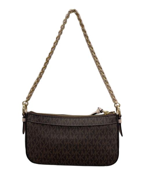MICHAEL KORS（マイケル・コース）MICHAEL KORS (マイケル・コース) ショルダーバッグ ブラウンの古着・服飾アイテム