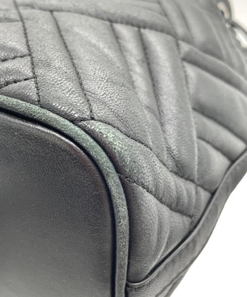 MICHAEL KORS（マイケル・コース）MICHAEL KORS (マイケル・コース) ショルダーバッグ ブラックの古着・服飾アイテム