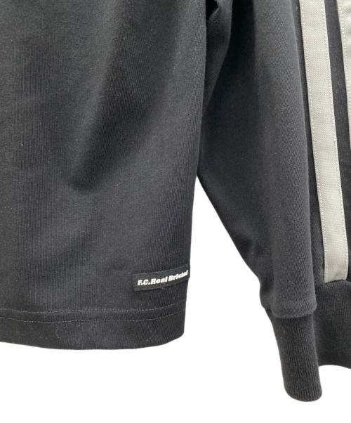 F.C.R.B.(F.C.Real Bristol)（エフシーアールビー）F.C.R.B.(F.C.Real Bristol) (エフシーアールビー) LINE TEAM L/S BAGGY TEE ブラック サイズ:Lの古着・服飾アイテム