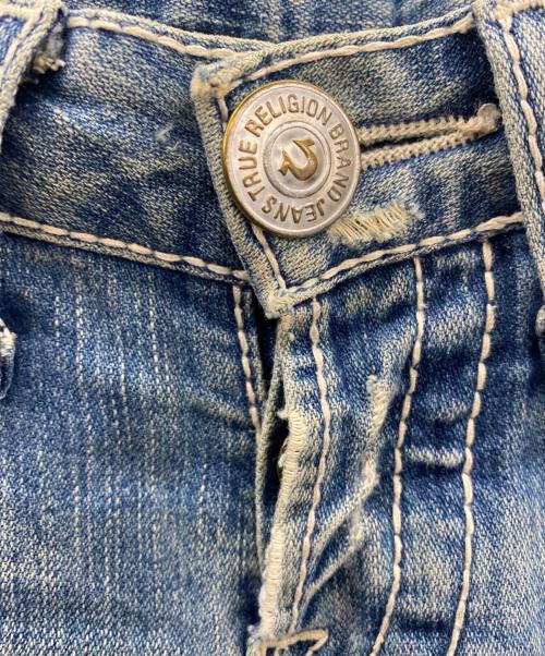 TRUE RELIGION（トゥルー レリジョン）TRUE RELIGION (トゥルー レリジョン) デニムパンツ ブルー サイズ:63.5の古着・服飾アイテム