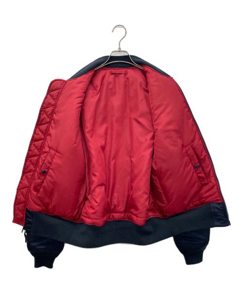 ALPHA INDUSTRIES（アルファインダストリーズ）ALPHA INDUSTRIES (アルファインダストリーズ) フライトジャケット ネイビー サイズ:XLの古着・服飾アイテム