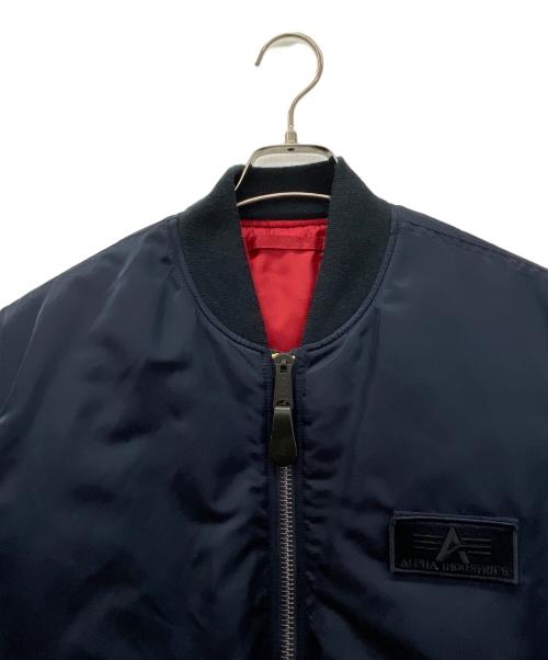 ALPHA INDUSTRIES（アルファインダストリーズ）ALPHA INDUSTRIES (アルファインダストリーズ) フライトジャケット ネイビー サイズ:XLの古着・服飾アイテム