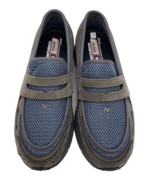 NEW BALANCE（ニューバランス）NEW BALANCE (ニューバランス) ローファー グレー×ブラウン サイズ:SIZE 28.5cmの古着・服飾アイテム