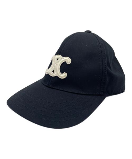 CELINE（セリーヌ）CELINE (セリーヌ) キャップ ブラックの古着・服飾アイテム