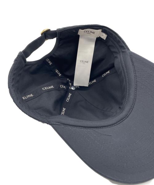 CELINE（セリーヌ）CELINE (セリーヌ) キャップ ブラックの古着・服飾アイテム