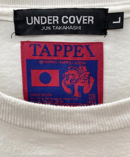 UNDERCOVER（アンダーカバー）UNDERCOVER (アンダーカバー) TAPPEI (タッペイ) 半袖カットソー ホワイト サイズ:Lの古着・服飾アイテム