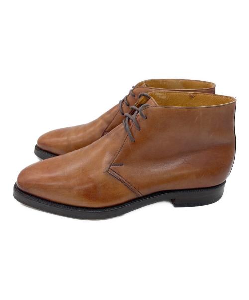 Crockett & Jones（クロケット＆ジョーンズ）Crockett & Jones (クロケット＆ジョーンズ) チャッカーブーツ ブラウン サイズ:25.5の古着・服飾アイテム