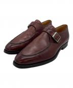 Crockett & Jonesクロケット＆ジョーンズ）の古着「シングルモンクシューズ」｜ブラウン