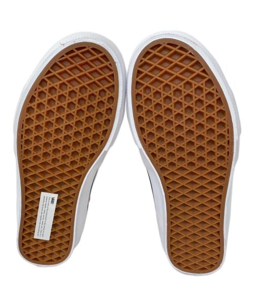 VANS（ヴァンズ）VANS (バンズ) SUPREME (シュプリーム) ミッドカットスニーカー レッド サイズ:25の古着・服飾アイテム