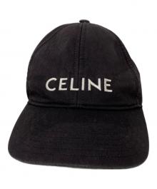 CELINE（セリーヌ）の古着「キャップ」｜ブラック