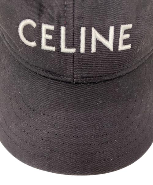CELINE（セリーヌ）CELINE (セリーヌ) キャップ ブラック サイズ:FREEの古着・服飾アイテム