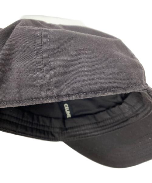 CELINE（セリーヌ）CELINE (セリーヌ) キャップ ブラック サイズ:FREEの古着・服飾アイテム