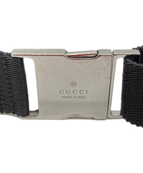 GUCCI（グッチ）GUCCI (グッチ) ウエストバッグ ブラックの古着・服飾アイテム