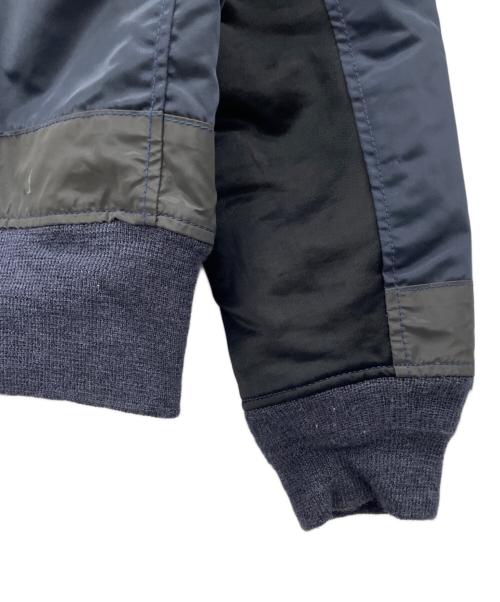 SEVESKIG（セヴシグ）SEVESKIG (セヴシグ) MA-1ジャケット ネイビー サイズ:Sの古着・服飾アイテム