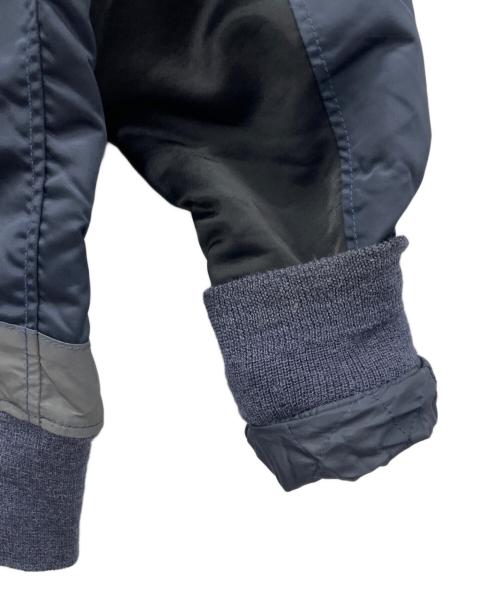 SEVESKIG（セヴシグ）SEVESKIG (セヴシグ) MA-1ジャケット ネイビー サイズ:Sの古着・服飾アイテム