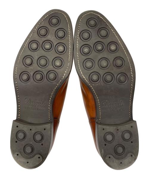 Crockett & Jones（クロケット＆ジョーンズ）Crockett & Jones (クロケット＆ジョーンズ) Uチップシューズ ブラウン サイズ:UK7.5の古着・服飾アイテム