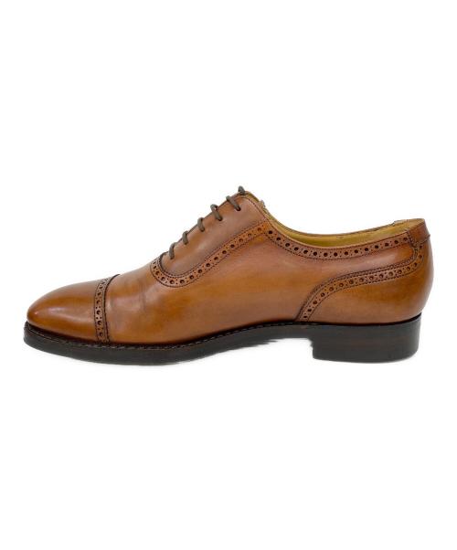 Crockett & Jones（クロケット＆ジョーンズ）Crockett & Jones (クロケット＆ジョーンズ) ストレートチップシューズ ブラウン サイズ:UK8の古着・服飾アイテム