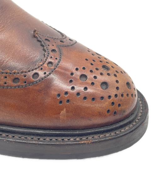 Tricker's（トリッカーズ）Tricker's (トリッカーズ) ウィングチップ サイドゴアブーツ ブラウン サイズ:UK7.5(26.0cm)の古着・服飾アイテム