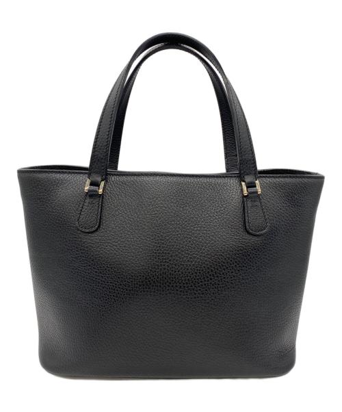 GUCCI（グッチ）GUCCI (グッチ) インターロッキングG トートバッグ ブラックの古着・服飾アイテム