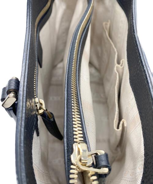 GUCCI（グッチ）GUCCI (グッチ) インターロッキングG トートバッグ ブラックの古着・服飾アイテム