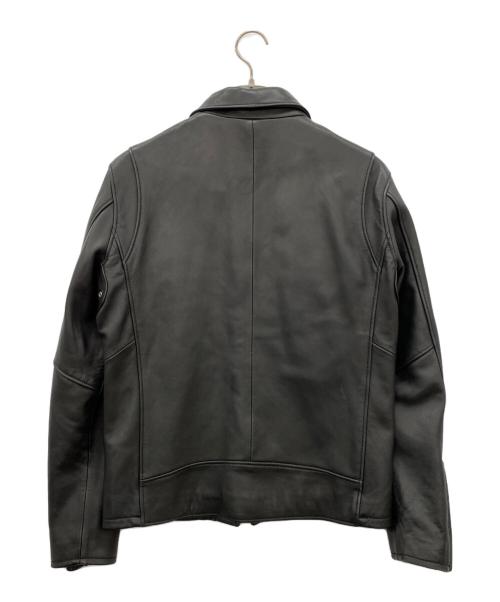 B:MING LIFE STORE（ビーミングライフストア）B:MING LIFE STORE (ビーミングライフストア) シングルレザージャケット ブラック サイズ:Lの古着・服飾アイテム