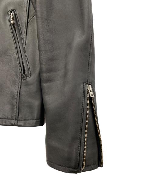 B:MING LIFE STORE（ビーミングライフストア）B:MING LIFE STORE (ビーミングライフストア) シングルレザージャケット ブラック サイズ:Lの古着・服飾アイテム