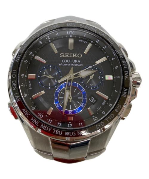 SEIKO（セイコー）SEIKO (セイコー) クロノグラフ ブラックの古着・服飾アイテム