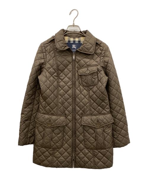 BURBERRY LONDON（バーバリーロンドン）BURBERRY LONDON (バーバリーロンドン) 中綿コート ブラウン サイズ:38の古着・服飾アイテム