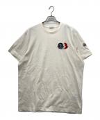 MONCLERモンクレール）の古着「半袖カットソー」｜アイボリー