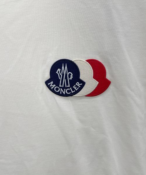 MONCLER（モンクレール）MONCLER (モンクレール) 半袖カットソー アイボリー サイズ:XXLの古着・服飾アイテム