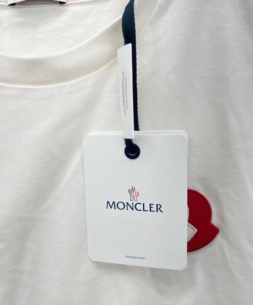 MONCLER（モンクレール）MONCLER (モンクレール) 半袖カットソー アイボリー サイズ:XXLの古着・服飾アイテム