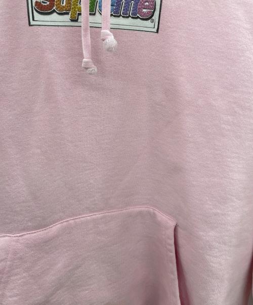 SUPREME（シュプリーム）SUPREME (シュプリーム) フーディー ピンク サイズ:Ｍの古着・服飾アイテム