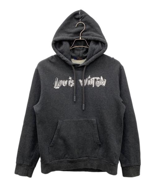 LOUIS VUITTON（ルイ ヴィトン）LOUIS VUITTON (ルイ ヴィトン) プルオーバーパーカー グレー サイズ:Lの古着・服飾アイテム