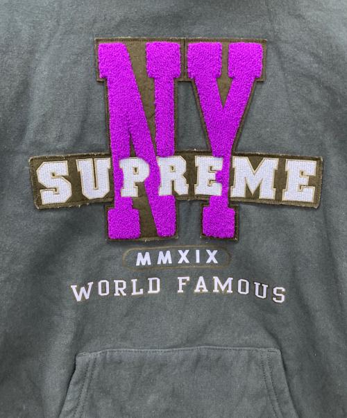 SUPREME（シュプリーム）SUPREME (シュプリーム) フーディー ネイビー サイズ:Ｍの古着・服飾アイテム