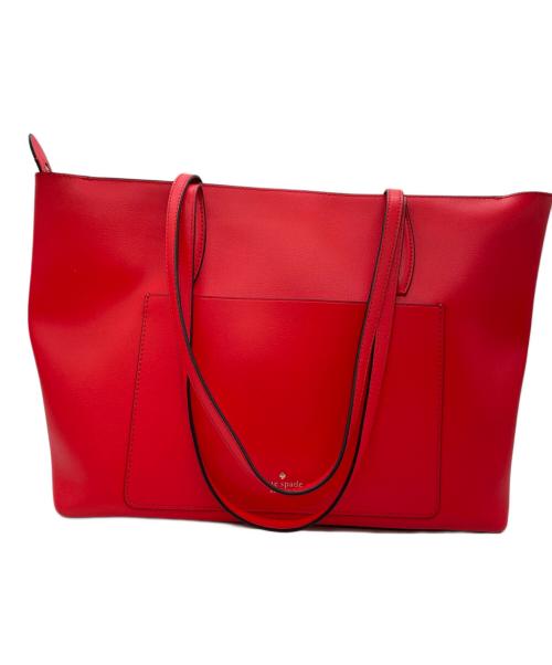 Kate Spade（ケイトスペード）Kate Spade (ケイトスペード) トートバッグ レッドの古着・服飾アイテム