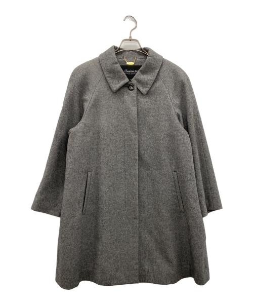 PIERRE BALMAIN（ピエール バルマン）PIERRE BALMAIN (ピエール バルマン) ウールコート グレー サイズ:9ARの古着・服飾アイテム