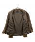 ALL SAINTS (オールセインツ) シープレザージャケット ブラウン サイズ:L：8000円